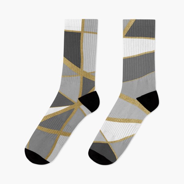 Item preview, Abstract grey design with Gold beige stripes.  decorating, design designed and sold by jayne0524.