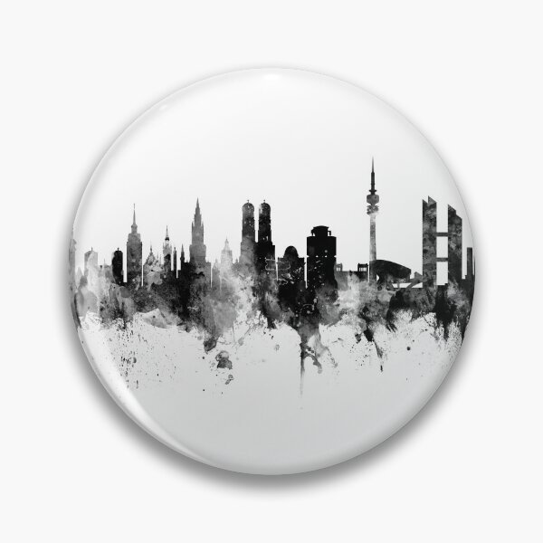 Item preview, Munich Germany Skyline designed and sold by ArtPrints.