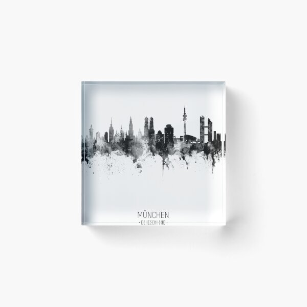 Item preview, Munich Germany Skyline designed and sold by ArtPrints.