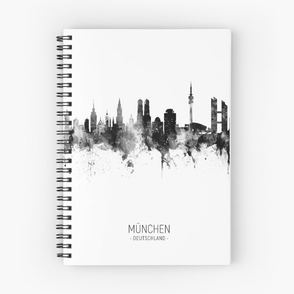 Item preview, Munich Germany Skyline designed and sold by ArtPrints.