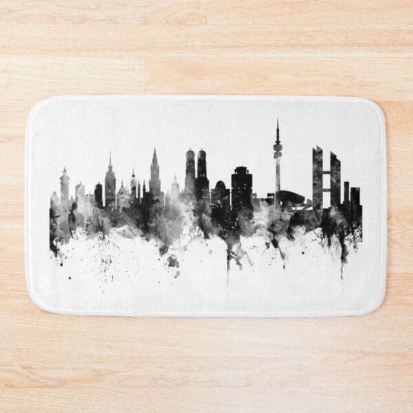 Item preview, Munich Germany Skyline designed and sold by ArtPrints.