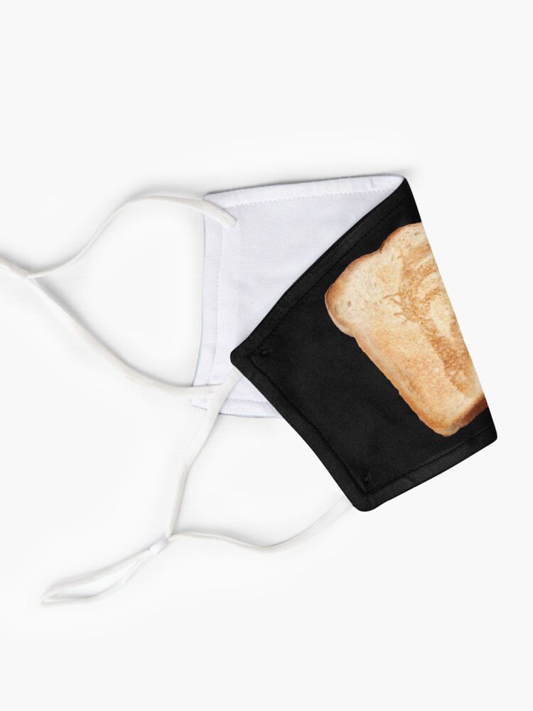 Alternate view of Jesus on toast Mask