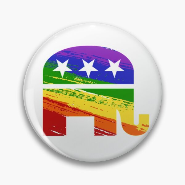 Item preview, Pride Republican Elephant designed and sold by Maddie-iceee.