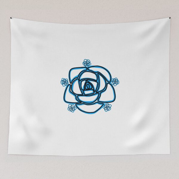 Item preview, Blue beautiful flower designed and sold by Ahyormeekhun.