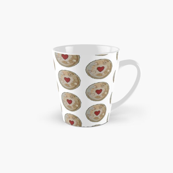 Jammy Dodger British Biscuit Coffee Mug by evannave