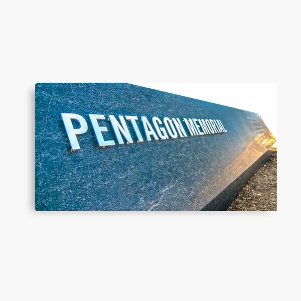 pentagon memorial Canvas Print