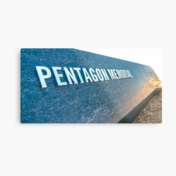 pentagon memorial Metal Print