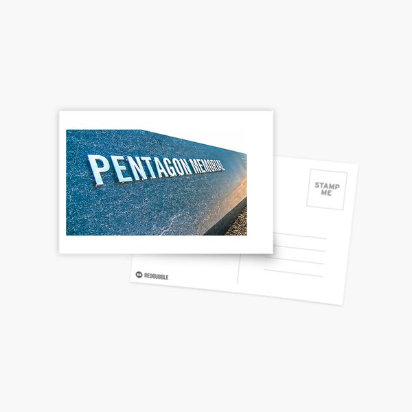 pentagon memorial Postcard