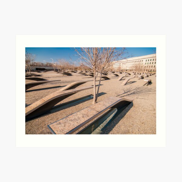 pentagon memorial Art Print