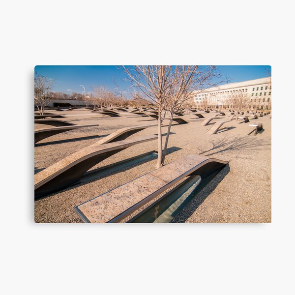 pentagon memorial Canvas Print