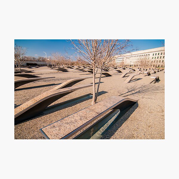 pentagon memorial Photographic Print