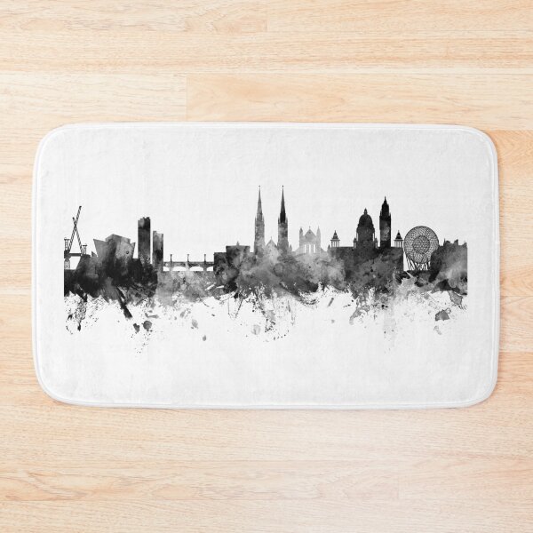 Item preview, Belfast Northern Ireland Skyline designed and sold by ArtPrints.