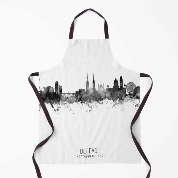 Item preview, Belfast Northern Ireland Skyline designed and sold by ArtPrints.