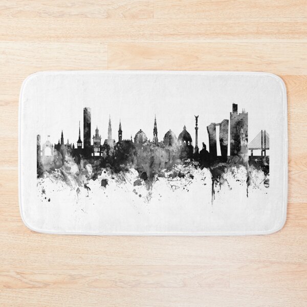 Item preview, Copenhagen Denmark Skyline designed and sold by ArtPrints.