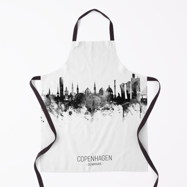 Item preview, Copenhagen Denmark Skyline designed and sold by ArtPrints.