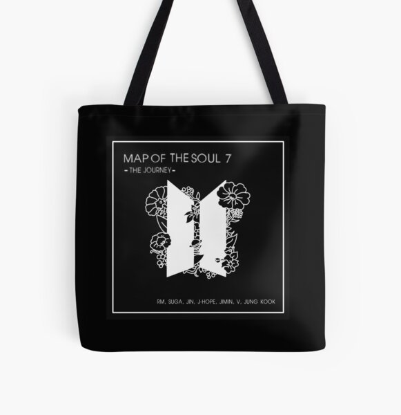 BTS Backpack - Map of the soul 7 (Black, White)