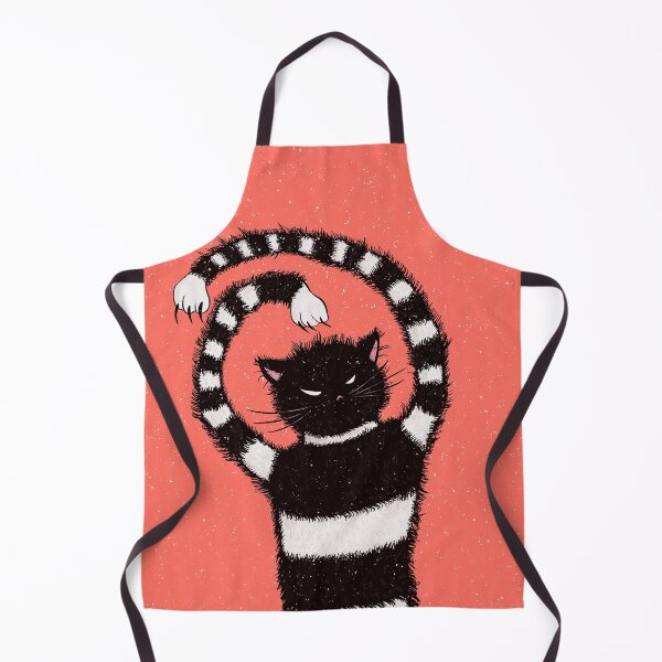 Item preview, Weird Evil Cat In Snowy Winter designed and sold by Boriana Giormova.