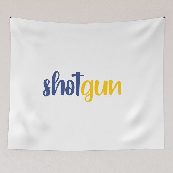 Item preview, shotgun (cursive) designed and sold by tastifydesigns.