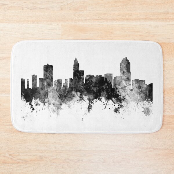 Item preview, Raleigh North Carolina Skyline designed and sold by ArtPrints.