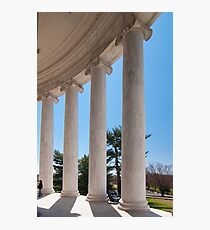 ionic architectural columns Photographic Print