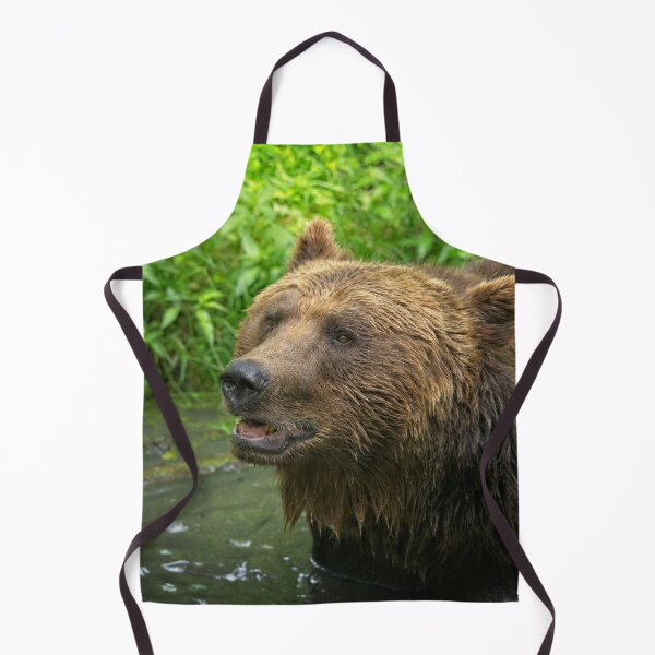 Item preview, Grizzly Bear Close-Up designed and sold by rawshutterbug.