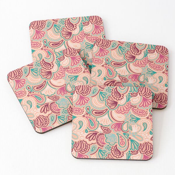 Item preview, Ethnic Indonesian paisly batik pattern designed and sold by baligaia.