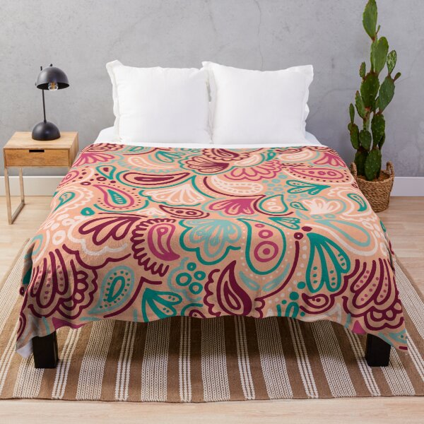 Item preview, Ethnic Indonesian paisly batik pattern designed and sold by baligaia.