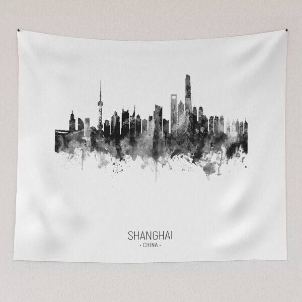 Item preview, Shanghai China Skyline designed and sold by ArtPrints.