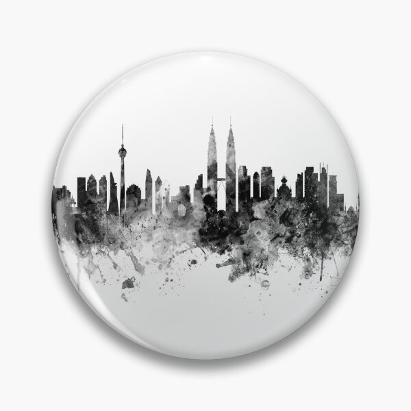 Item preview, Kuala Lumpur Malaysia Skyline designed and sold by ArtPrints.
