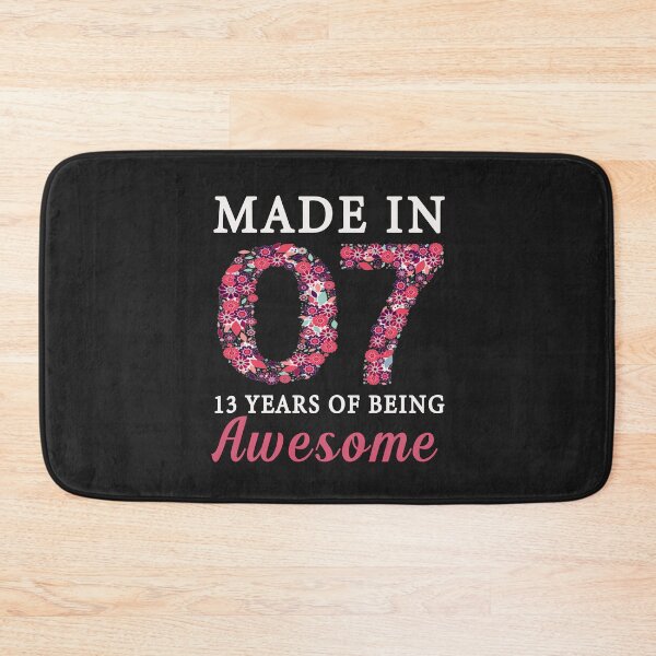 Item preview, Made In 2007 13 Years Of Being T shirt designed and sold by bestdesigns2020.