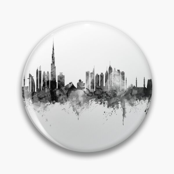 Aperçu de l'œuvre Dubai Skyline créée et vendue par ArtPrints.