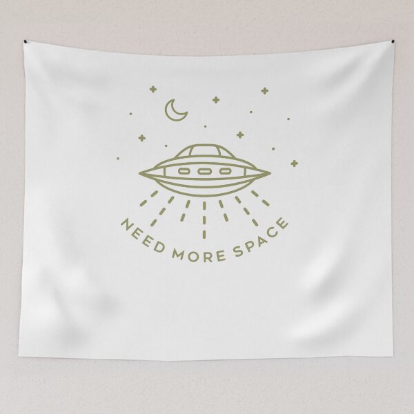 Item preview, Need more Space, Space Art, Vintage, Retro, Space Force,  Funny Design designed and sold by Provio.