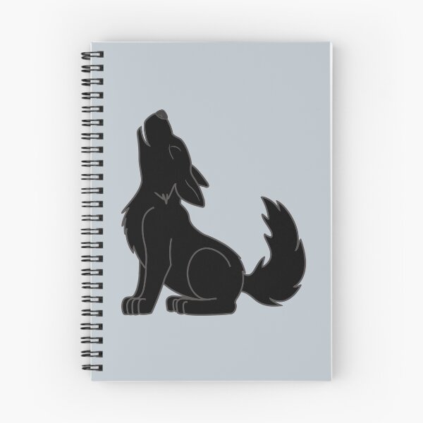 Item preview, Black Howling Wolf Pup designed and sold by Grifynne.