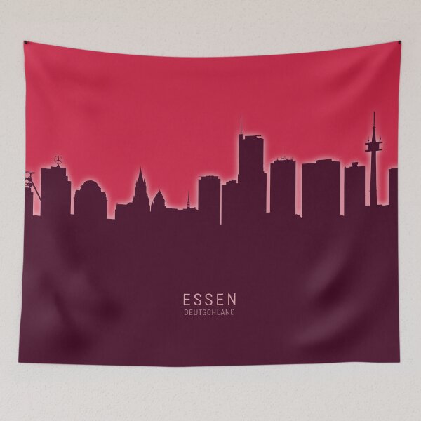 Item preview, Essen Germany Skyline designed and sold by ArtPrints.