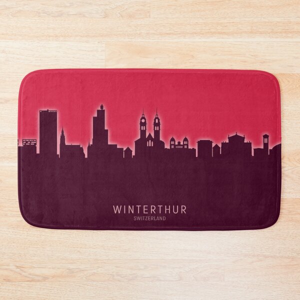 Item preview, Winterthur Switzerland Skyline designed and sold by ArtPrints.