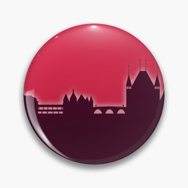 Item preview, Thun Switzerland Skyline designed and sold by ArtPrints.