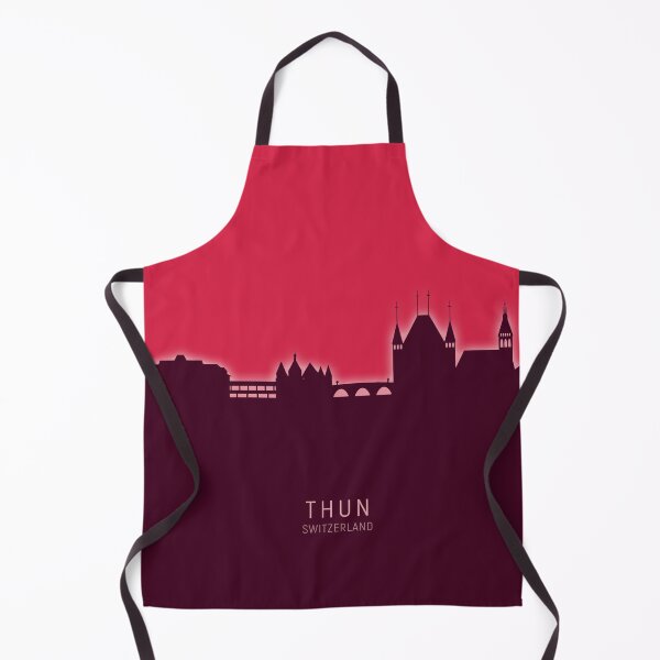 Item preview, Thun Switzerland Skyline designed and sold by ArtPrints.