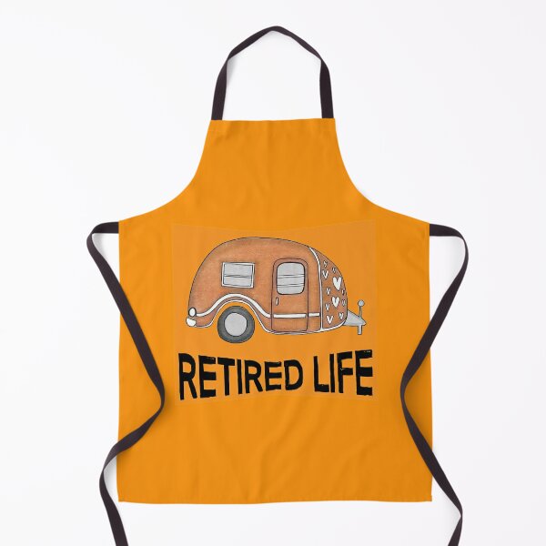 Retirement Party Gag Aprons for Sale | Redbubble