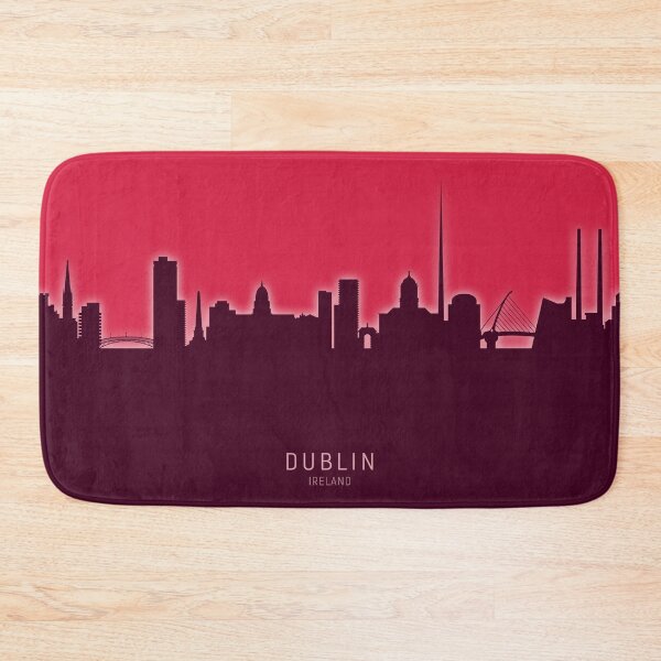 Artikelvorschau, Dublin Ireland Skyline entworfen und verkauft von ArtPrints.