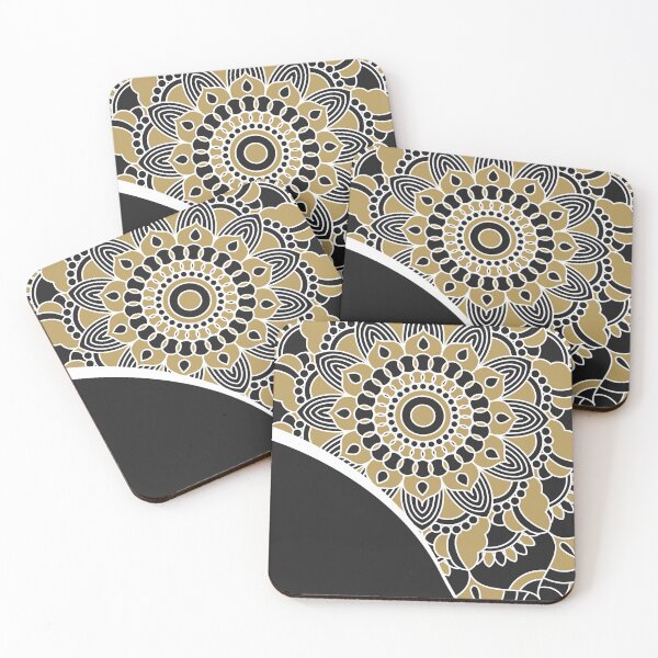 Item preview, Gold elegant mandala design designed and sold by Dorvidesign Shop.