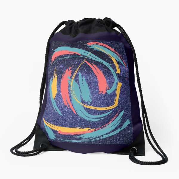 Tie Dye Drawstring Bag