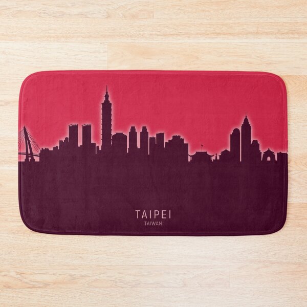 Item preview, Taipei Taiwan Skyline designed and sold by ArtPrints.