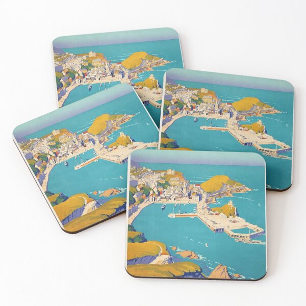 Item preview, Railway Poster Ilfracombe designed and sold by stickart-marek.