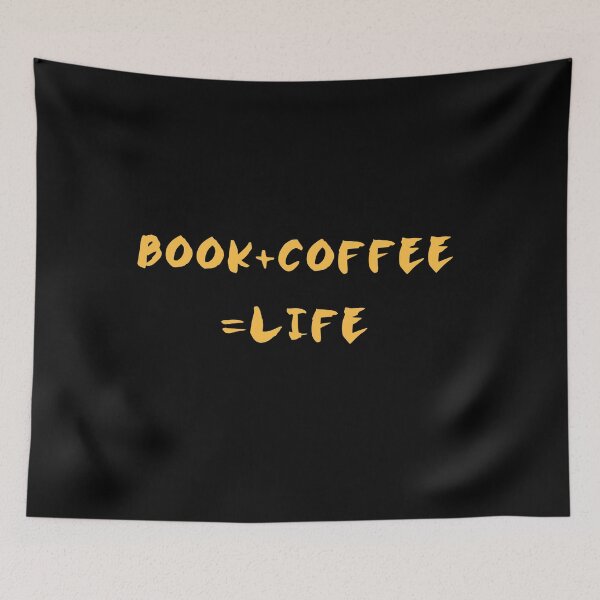 Item preview, Copy of Book and coffee is my life (yellow) designed and sold by bumperapparels.