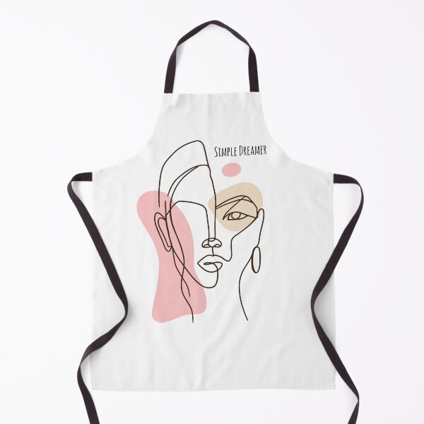 Item preview, Simple Dreamer : Abstract Face Line Art Gift Idea designed and sold by SJRoil.