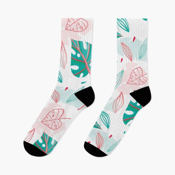 Item preview, Tropical plants and flower pattern designed and sold by baligaia.