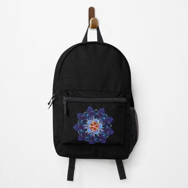 Item preview, Abstract Dark Blue Flower designed and sold by Blackmoon9.