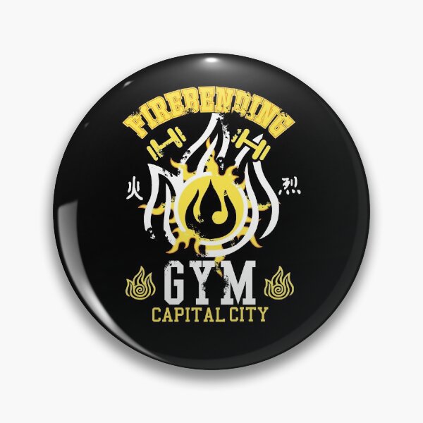 Item preview, Firebending Gym designed and sold by silentrebel.