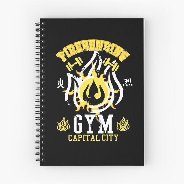 Item preview, Firebending Gym designed and sold by silentrebel.