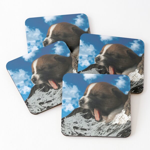 Item preview, Pup Yawning Mountain designed and sold by ParagiManjrekar.